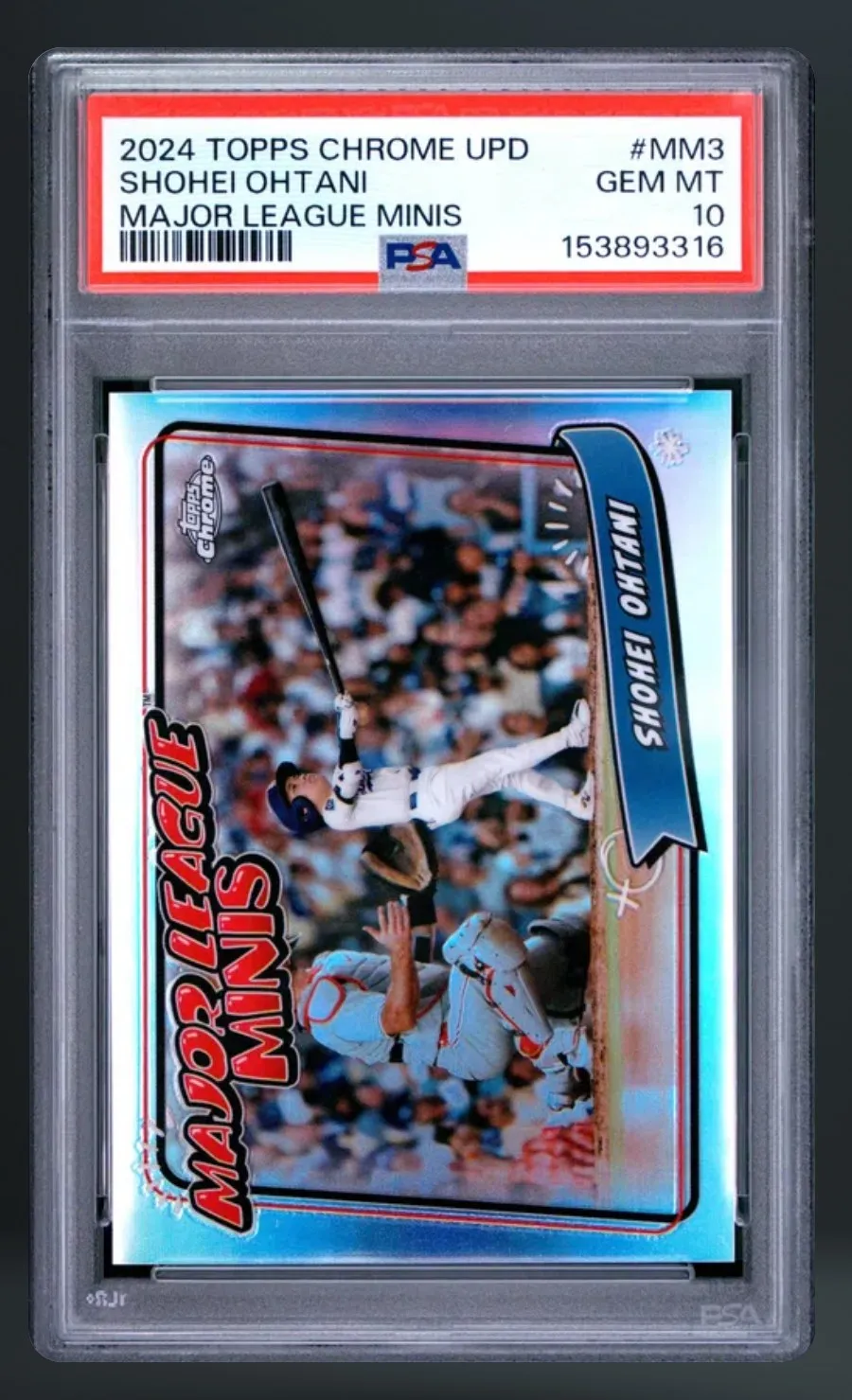 Shohei Ohtani — PSA 10 graded slab