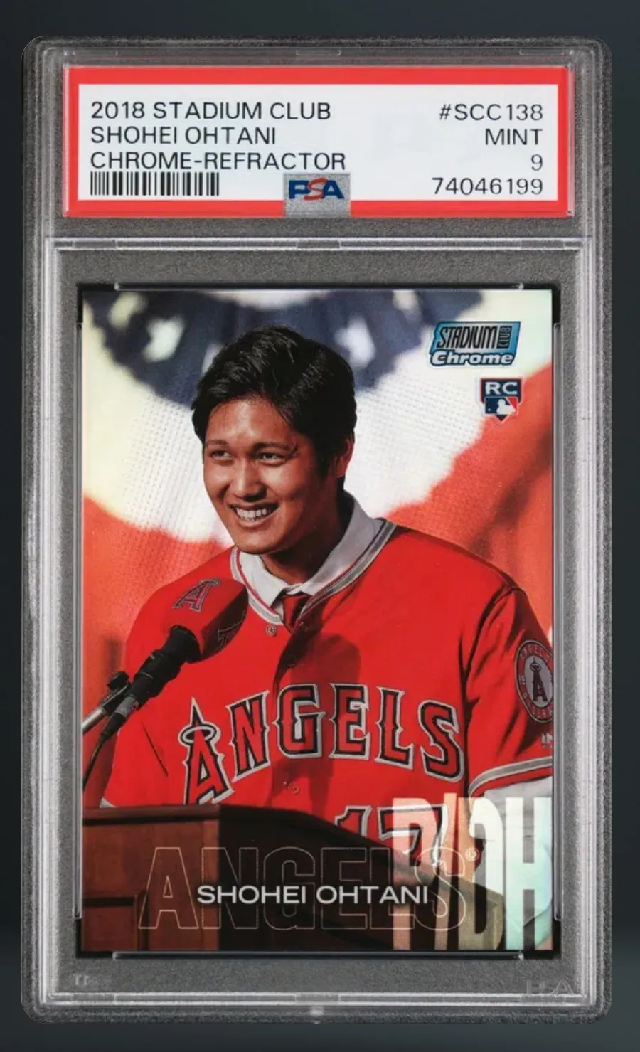 Shohei Ohtani — PSA 9 graded slab