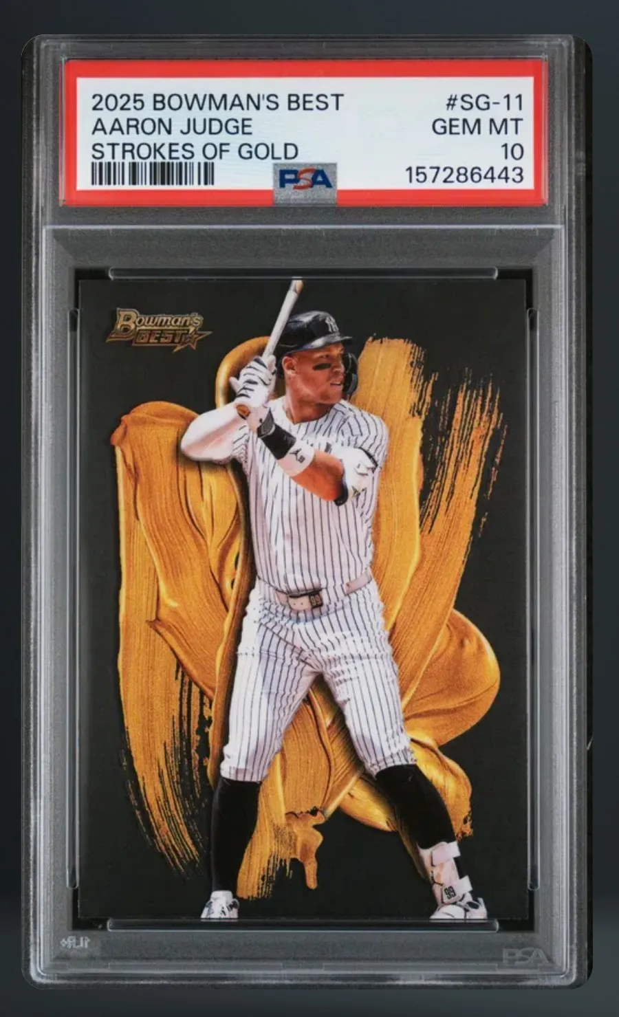 Aaron Judge — PSA 10 graded slab