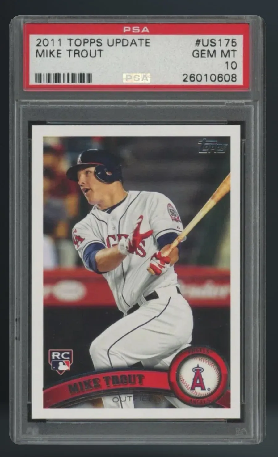 Mike Trout — PSA 10 graded slab