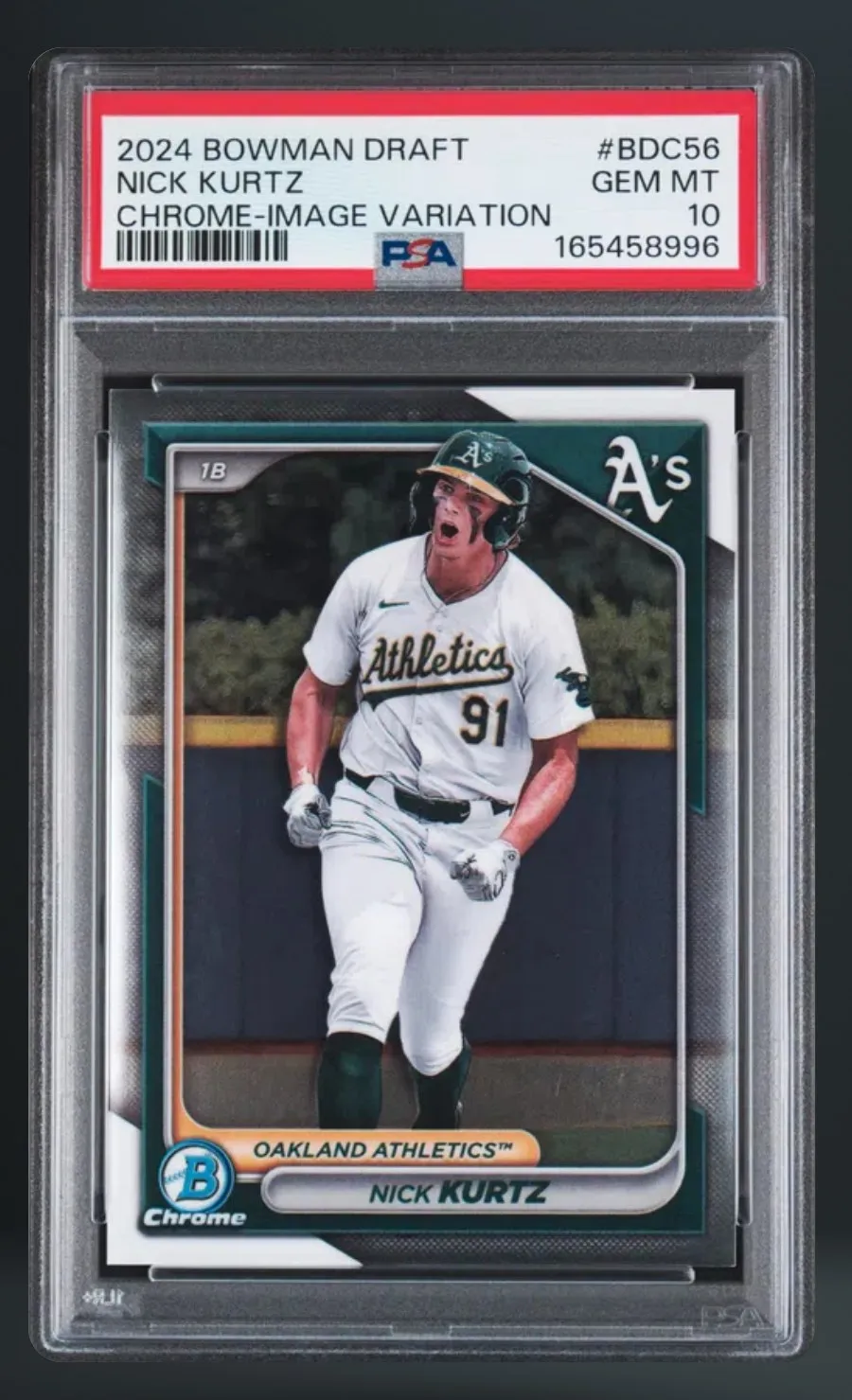 Nick Kurtz — PSA 10 graded slab