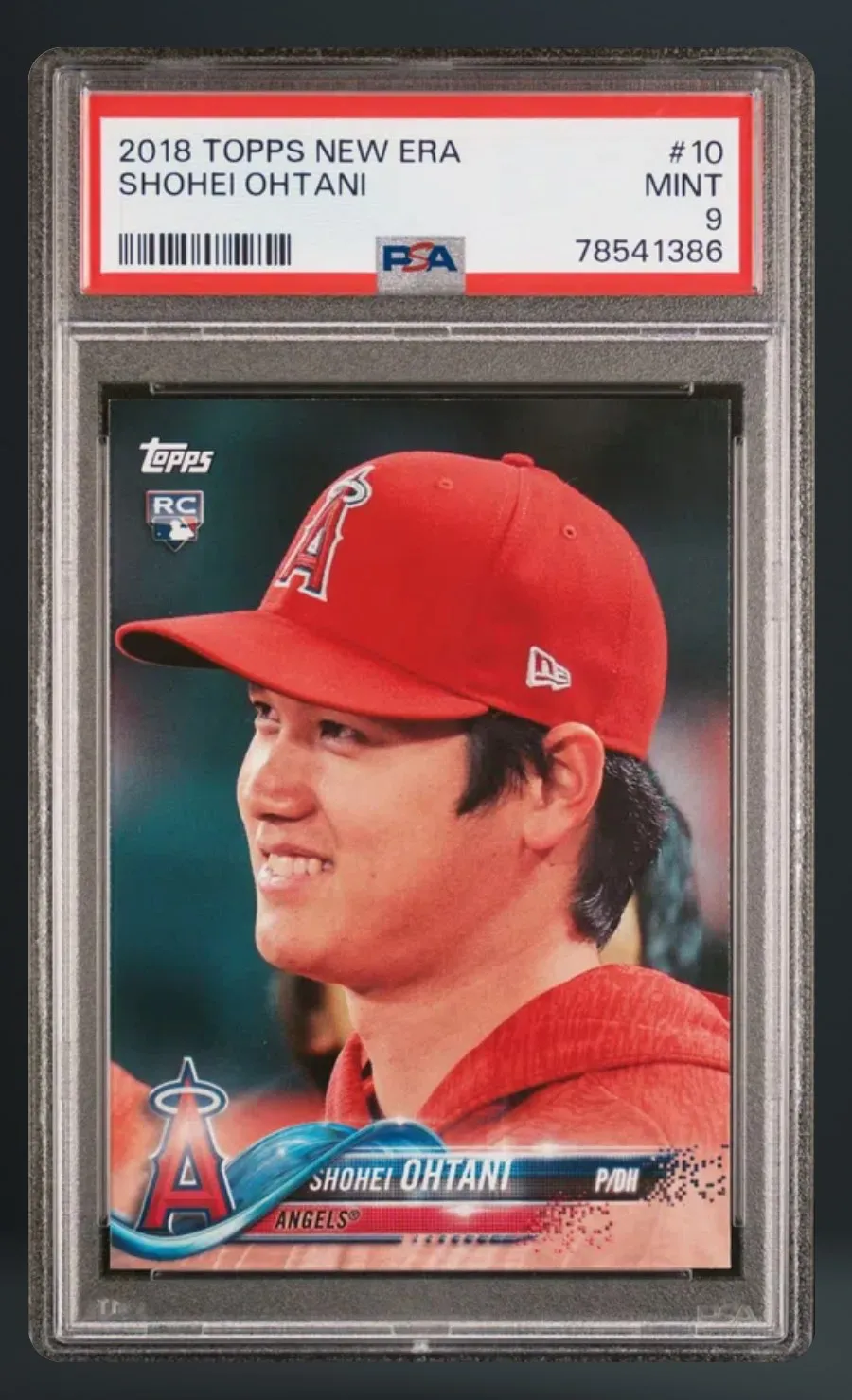 Shohei Ohtani — PSA 9 graded slab