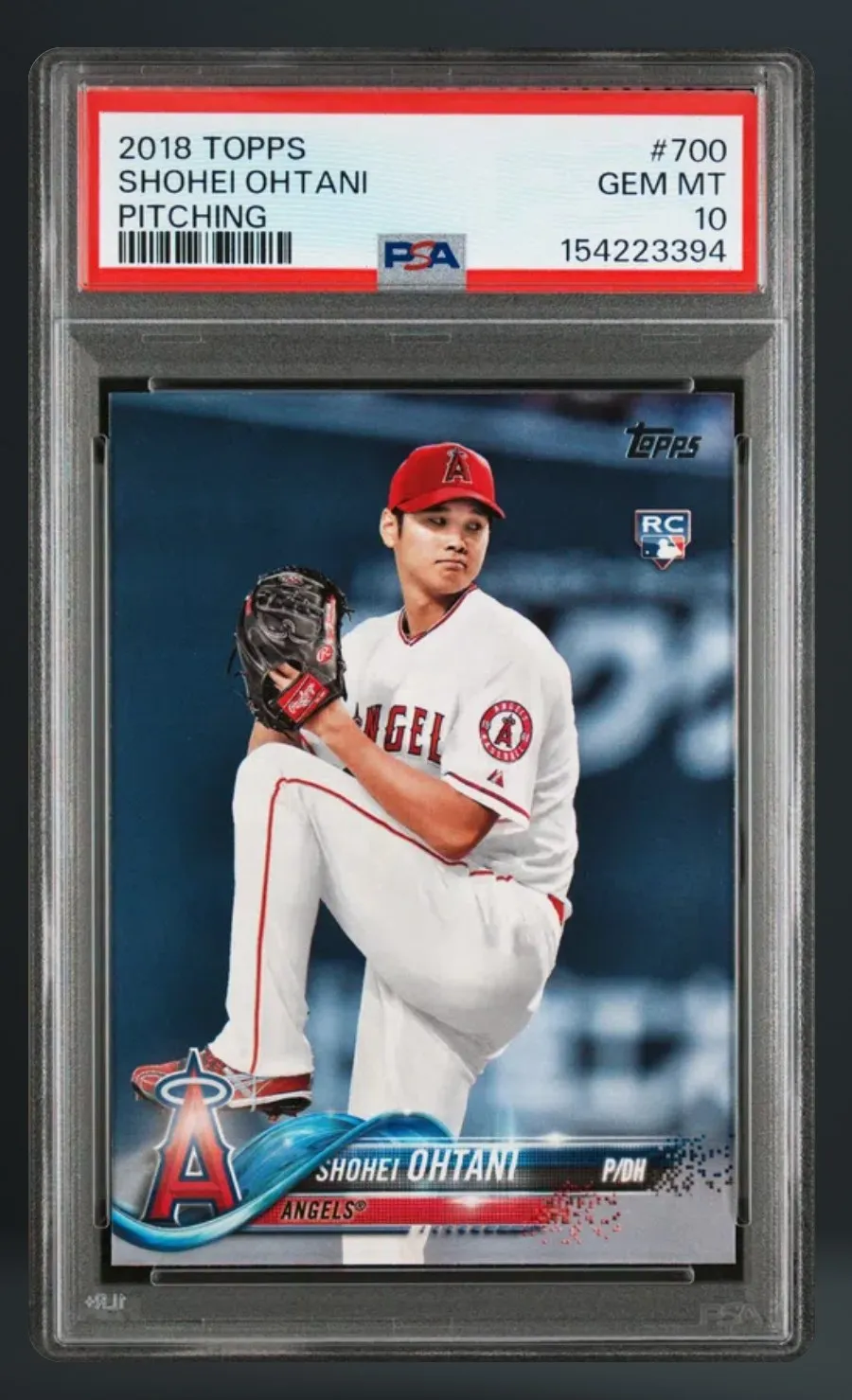 Shohei Ohtani — PSA 10 graded slab