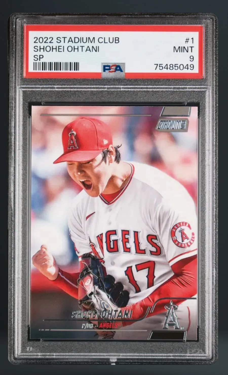 Shohei Ohtani — PSA 9 graded slab