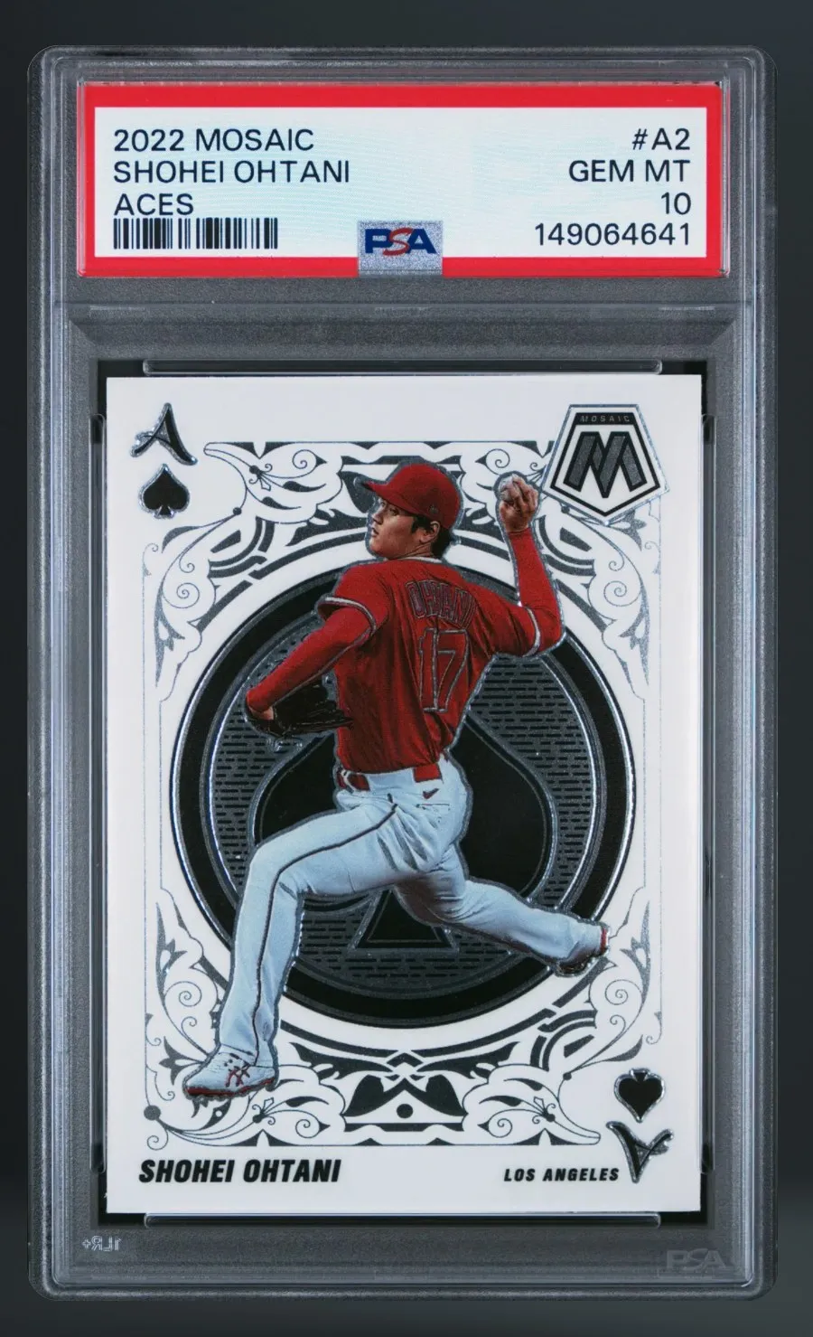 Shohei Ohtani — PSA 10 graded slab