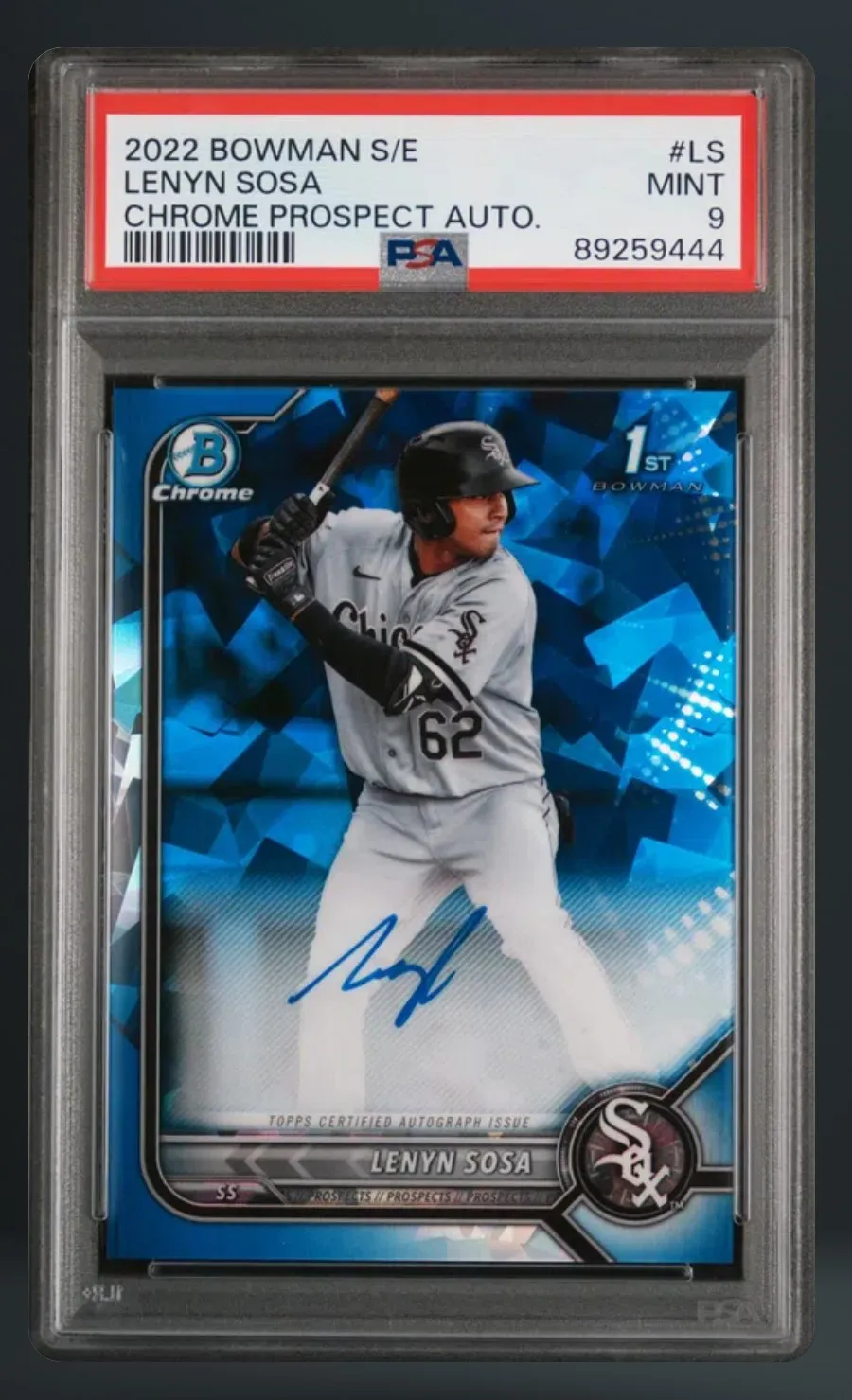 Lenyn Sosa — PSA 9 graded slab