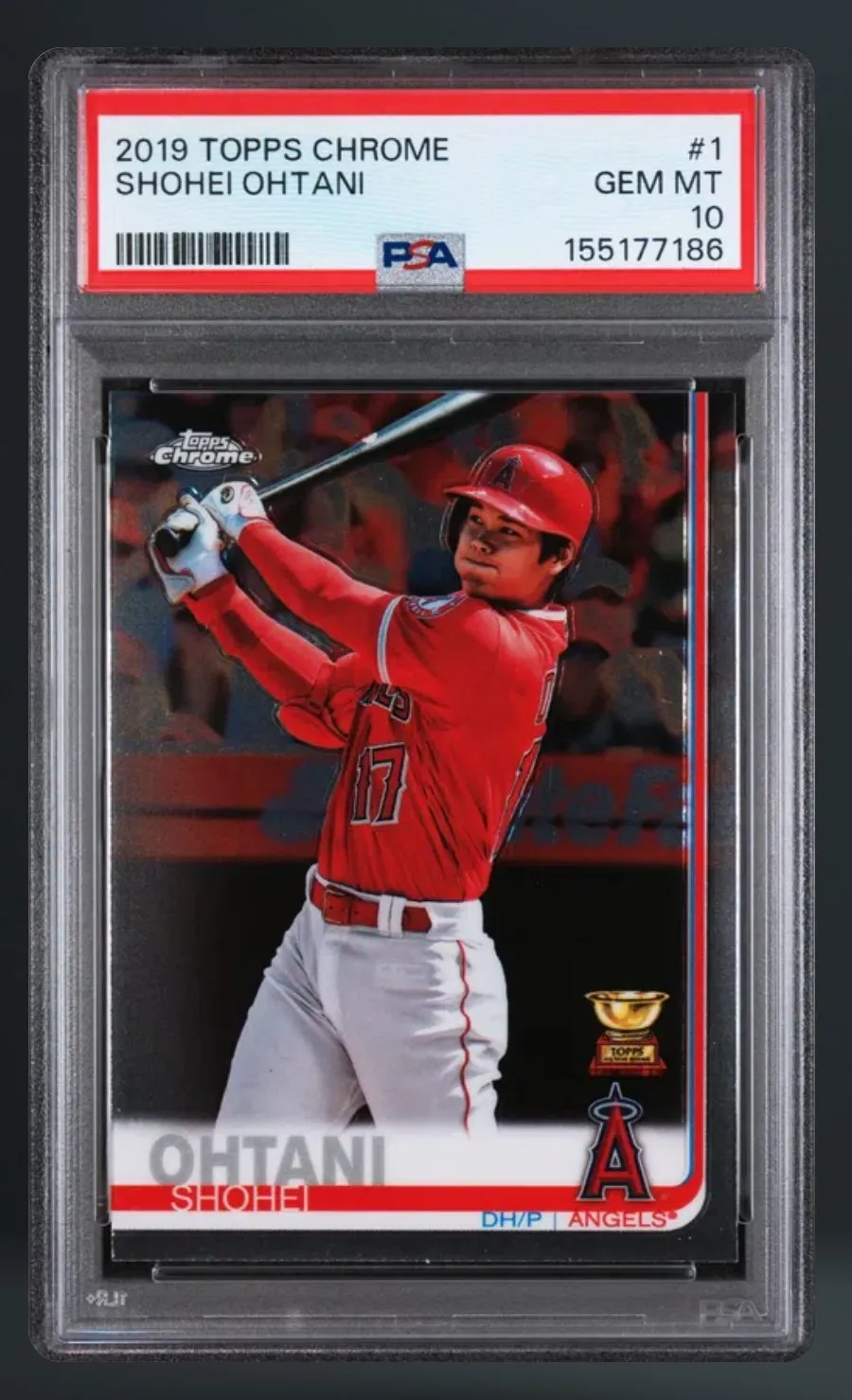 Shohei Ohtani — PSA 10 graded slab