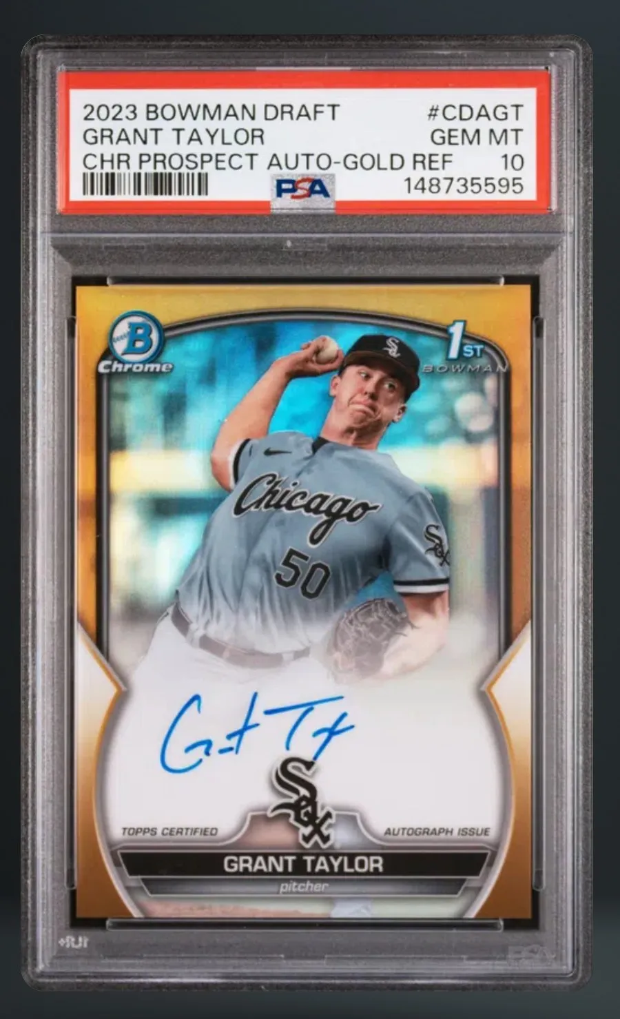 Grant Taylor — PSA 10 graded slab