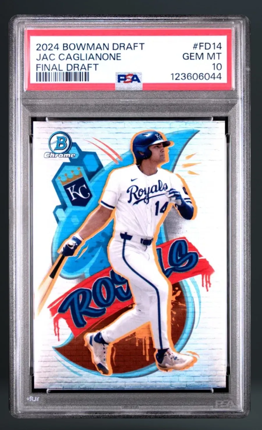 Jac Caglianone — PSA 10 graded slab