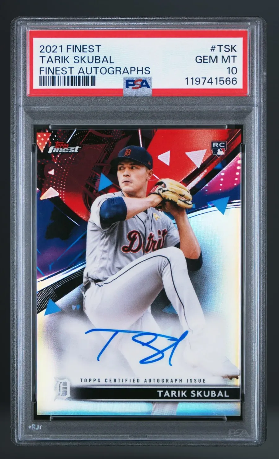 Tarik Skubal — PSA 10 graded slab
