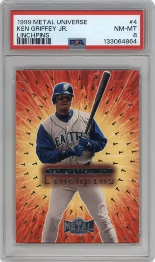 1999 METAL UNIVERSE KEN GRIFFEY JR. LINCHPINS