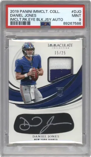 2019 PANINI IMMCLT. COLL. DANIEL JONES