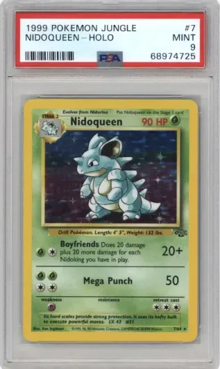 1999 POKEMON JUNGLE NIDOQUEEN-HOLO
