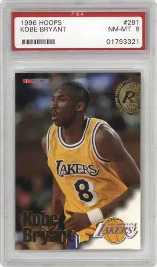 1996 HOOPS KOBE BRYANT