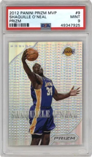 2012 PANINI PRIZM MVP SHAQUILLE O'NEAL PRIZM