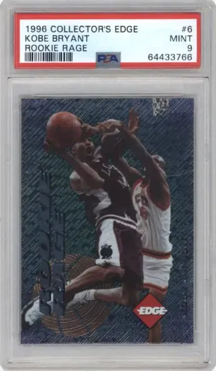 1996 COLLECTOR'S EDGE KOBE BRYANT ROOKIE RAGE