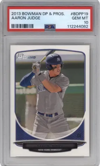 2013 BOWMAN DP AND PROS AARON JUDGE