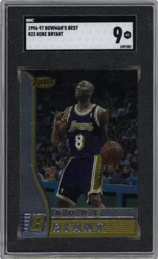 1996-97 BOWMAN'S BEST R23 KOBE BRYANT