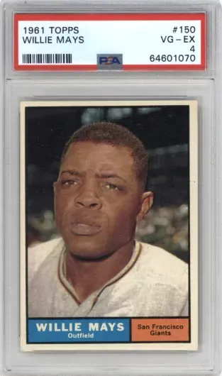 1961 TOPPS WILLIE MAYS