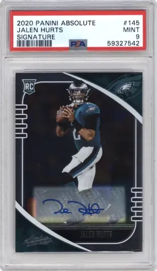2020 PANINI ABSOLUTE JALEN HURTS SIGNATURE