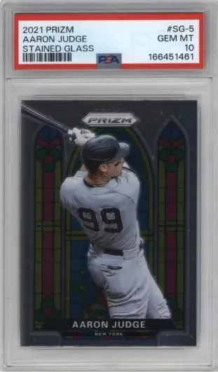 2021 PRIZM AARON JUDGE STAINED GLASS