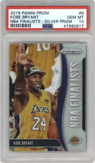 2019 PANINI PRIZM KOBE BRYANT NBA FINALISTS-SILVER PRIZM