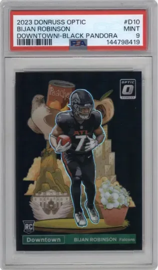 2023 DONRUSS OPTIC BIJAN ROBINSON DOWNTOWN BLACK PROPAGANDA