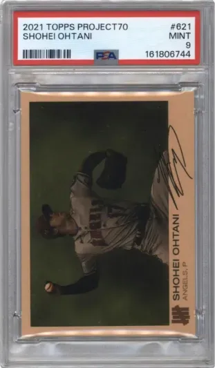 2021 TOPPS PROJECT70 SHOHEI OHTANI