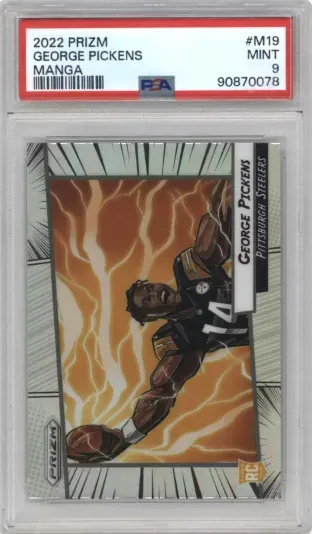 2022 PRIZM GEORGE PICKENS MANGA