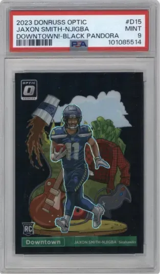 2023 DONRUSS OPTIC JAXON SMITH-NJIGBA DOWNTOWN BLACK PANDORA