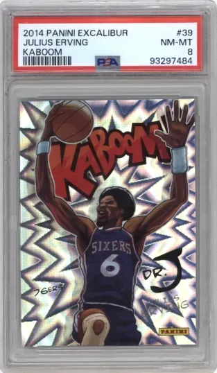 2014 PANINI EXCALIBUR JULIUS ERVING KABOOM
