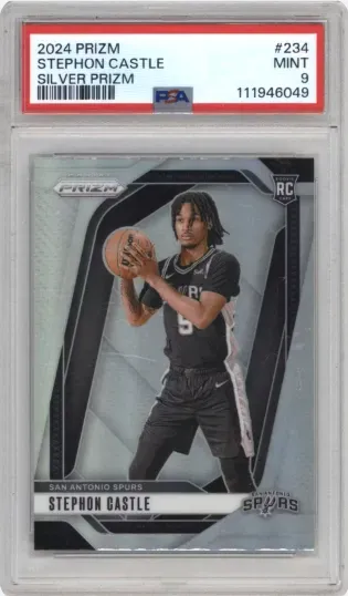 2024 PRIZM STEPHON CASTLE SILVER PRIZM