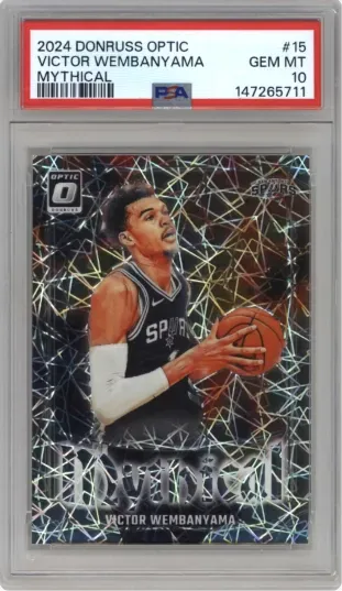 2024 DONRUSS OPTIC VICTOR WEMBANYAMA MYTHICAL