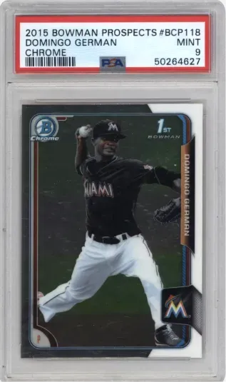 2015 BOWMAN PROSPECTS DOMINGO GERMAN CHROME