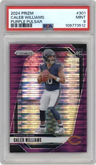2024 PRIZM CALEB WILLIAMS PURPLE PULSAR