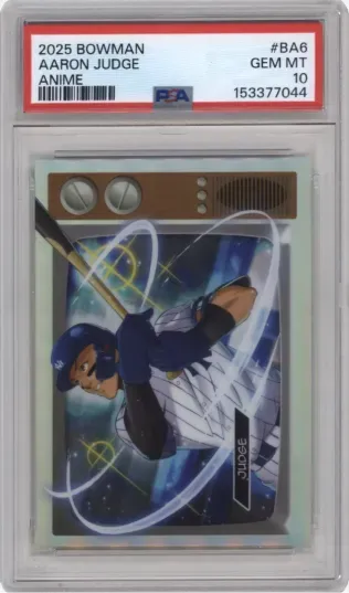 2025 BOWMAN AARON JUDGE ANIME