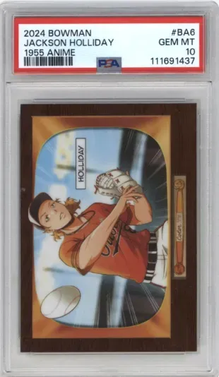 2024 BOWMAN JACKSON HOLLIDAY 1955 ANIME