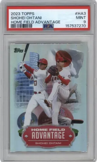 2023 TOPPS SHOHEI OHTANI HOME FIELD ADVANTAGE