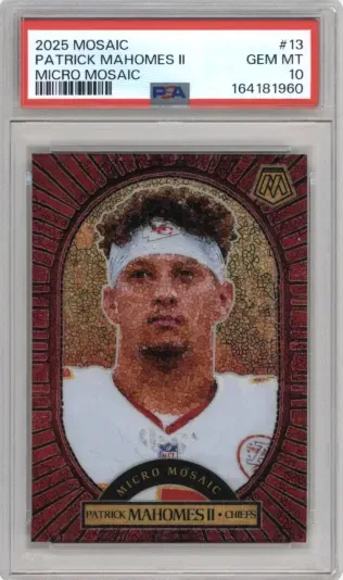 2025 MOSAIC PATRICK MAHOMES II MICRO MOSAIC