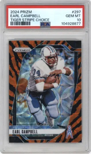2024 PRIZM EARL CAMPBELL TIGER STRIPE CHOICE