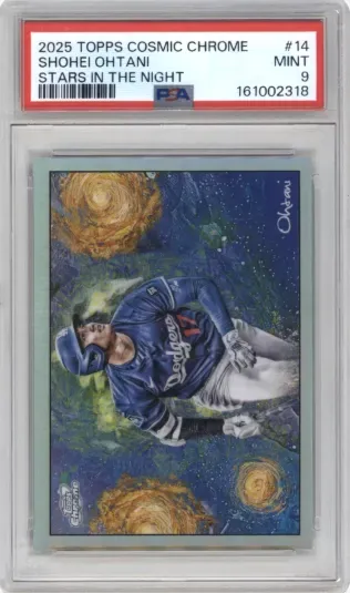 2025 TOPPS COSMIC CHROME SHOHEI OHTANI STARS IN THE NIGHT