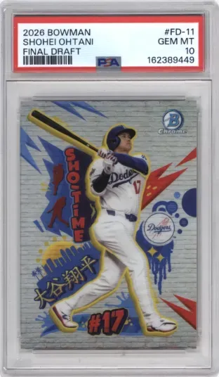 2026 BOWMAN SHOHEI OHTANI FINAL DRAFT