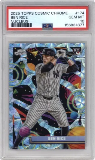 2025 TOPPS COSMIC CHROME BEN RICE NUCLEUS