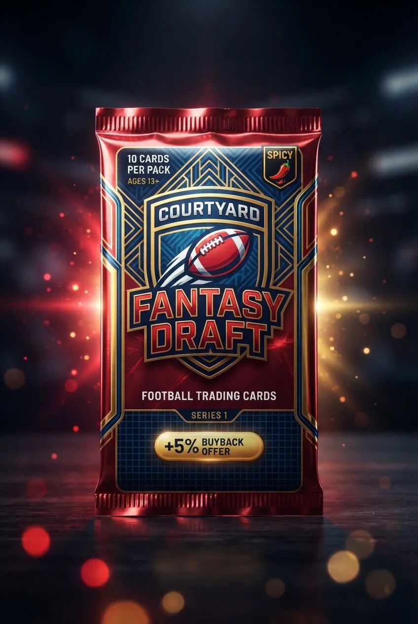 Courtyard sealed foil rip pack