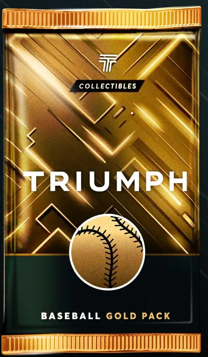 Sealed Baseball Gold Pack as shown in the app