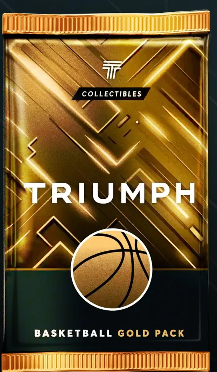 Sealed Basketball Gold Pack as shown in the app