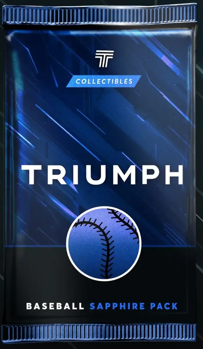 Sealed Baseball Sapphire Pack as shown in the app