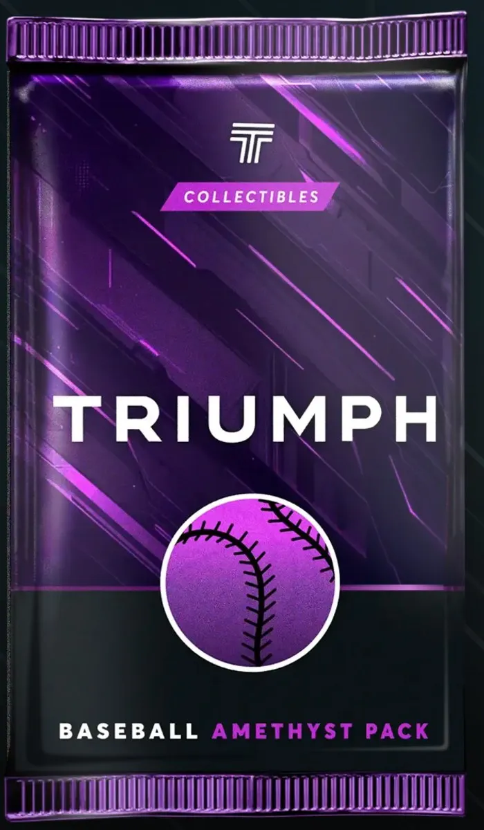 Sealed Baseball Amethyst Pack as shown in the app