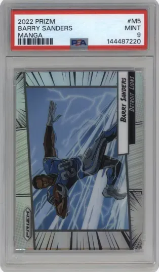 2022 PRIZM BARRY SANDERS MANGA