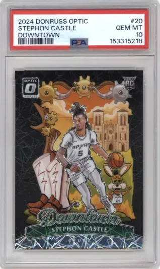2024 DONRUSS OPTIC STEPHON CASTLE DOWNTOWN
